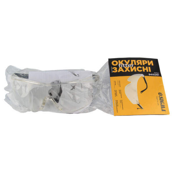 Окуляри захисні Fitter anti-scratch, anti-fog (прозорі) SIGMA