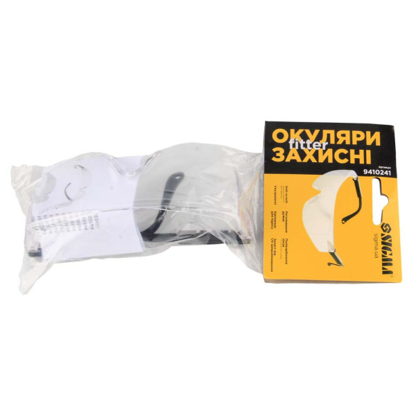 Окуляри захисні Fitter (прозорі) SIGMA