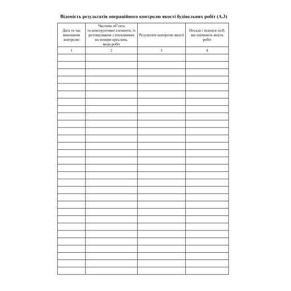 Загальний журнал робіт