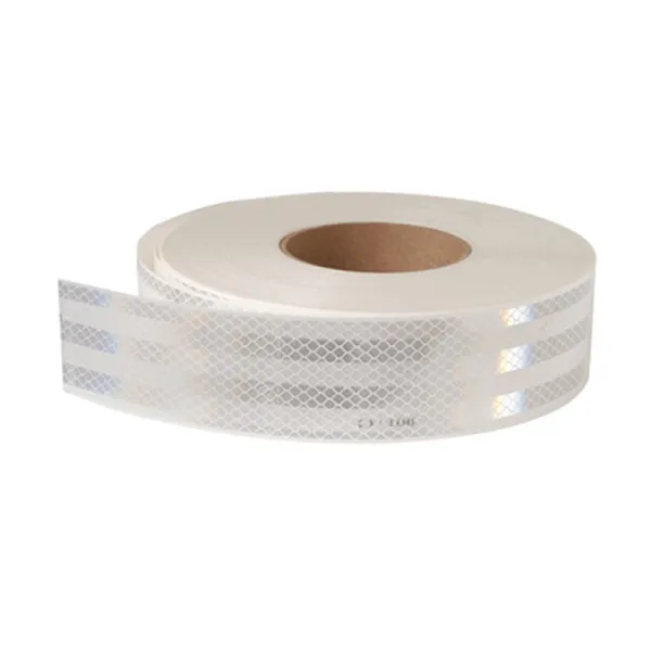 Світлоповертаюча клейка стрічка 3M™ Diamond Grade™ 983-10, біла