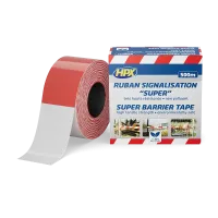 HPX SUPER BARRIER - 80мм х 500м - надміцна бар'єрна сигнальна стрічка